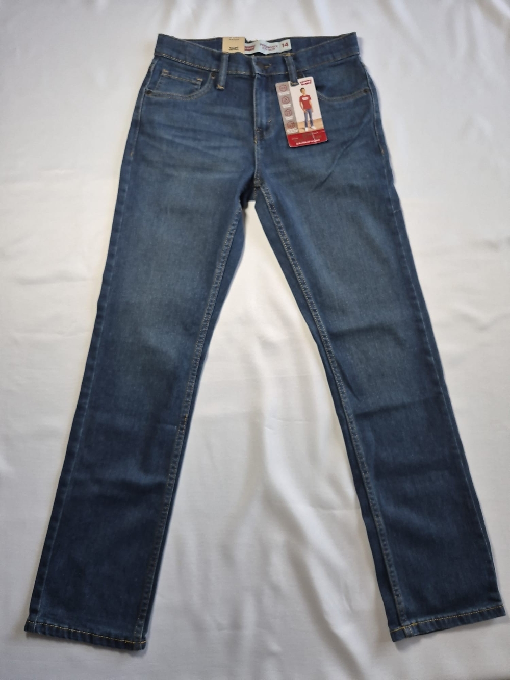 Levi's 511 Slim Jeans Boys Size 14 (27x29) Medium Wash